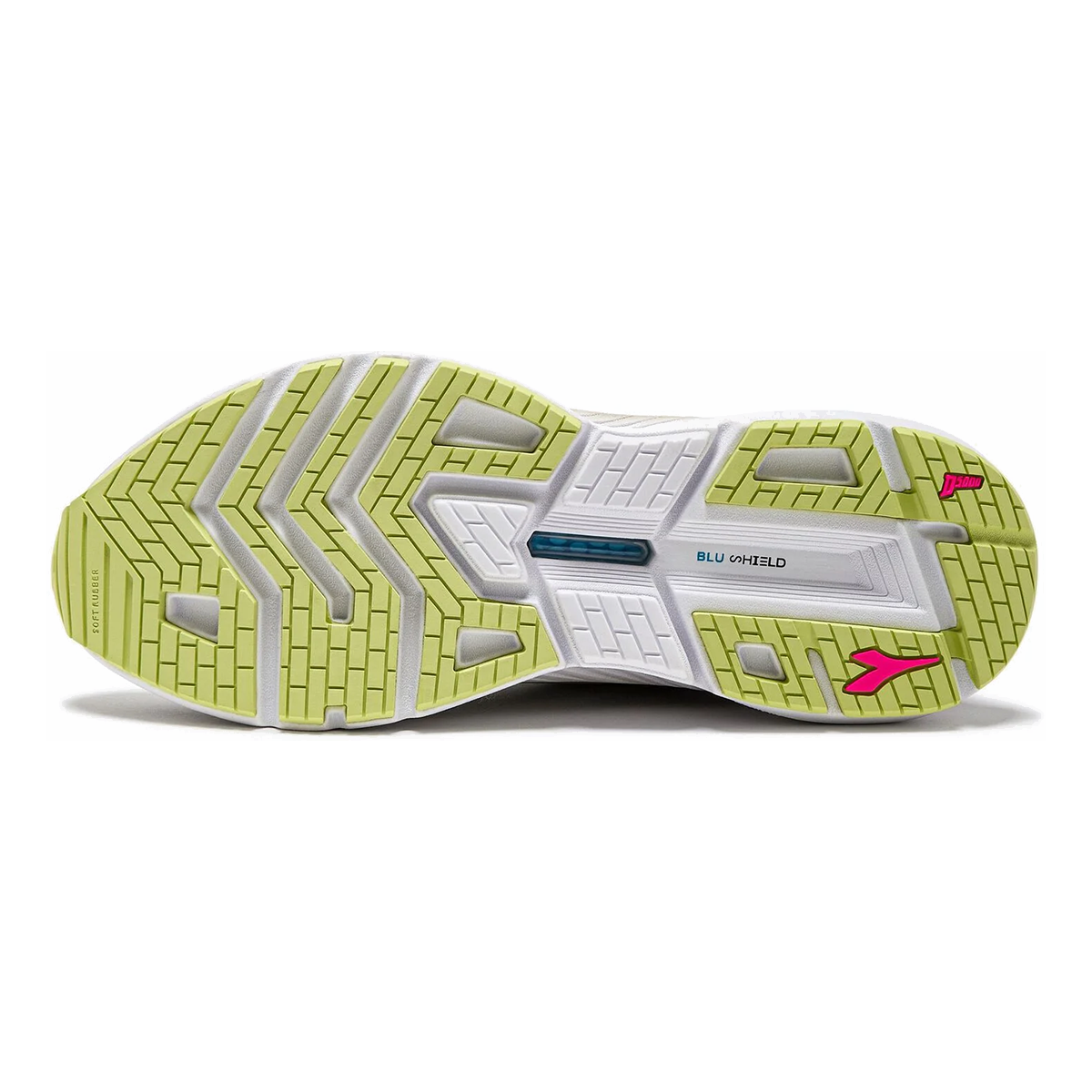 Diadora Mythos Blushield Volo 4 — Silver - Dusty Turquoise — Size B — Width 7 — Alternate View 9