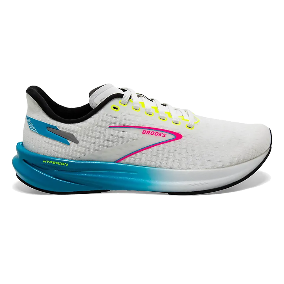 Brooks Hyperion — Crystal Grey - Blue Glass - White — Size B — Width 6.5 — Alternate View 17