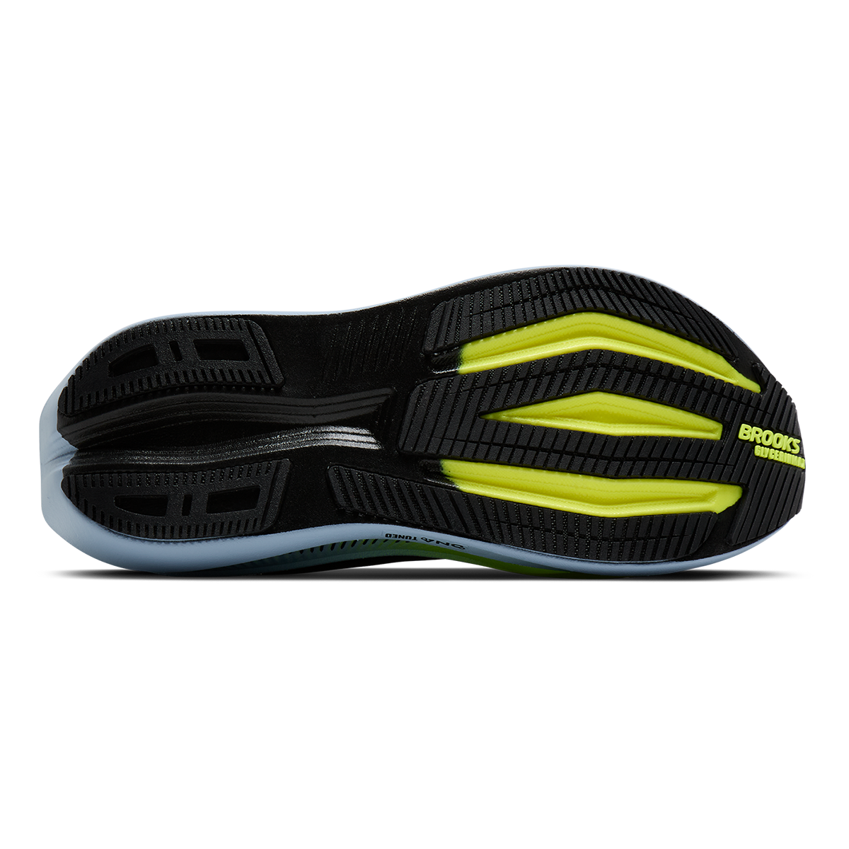 Brooks Glycerin Max 2 Nightlife Collection — Black - RainWashed - Nightlife — Size D — Width 7 — Top View
