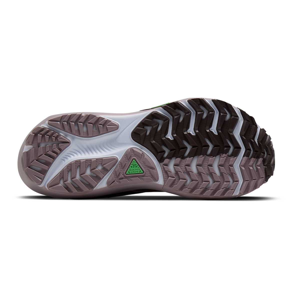 Brooks Ghost Trail Capsule Collection — Raisin - Purple - Metallic — Size B — Width 5 — Top View
