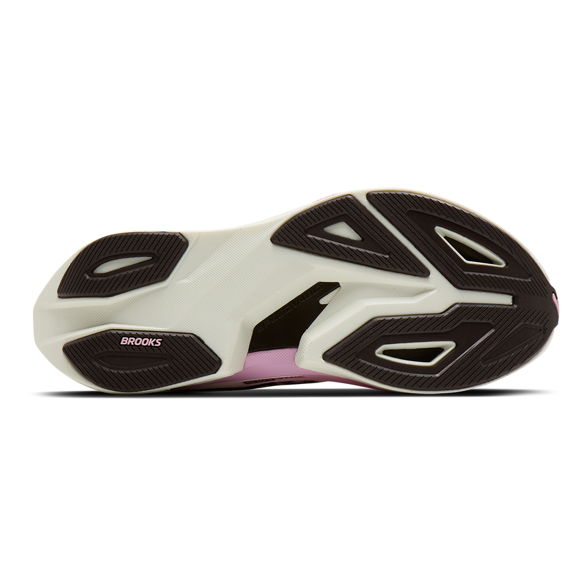 Brooks Hyperion Max 4 Color Collection — Pink Lavender - Coffee Bean — Size B — Width 5 — Top View