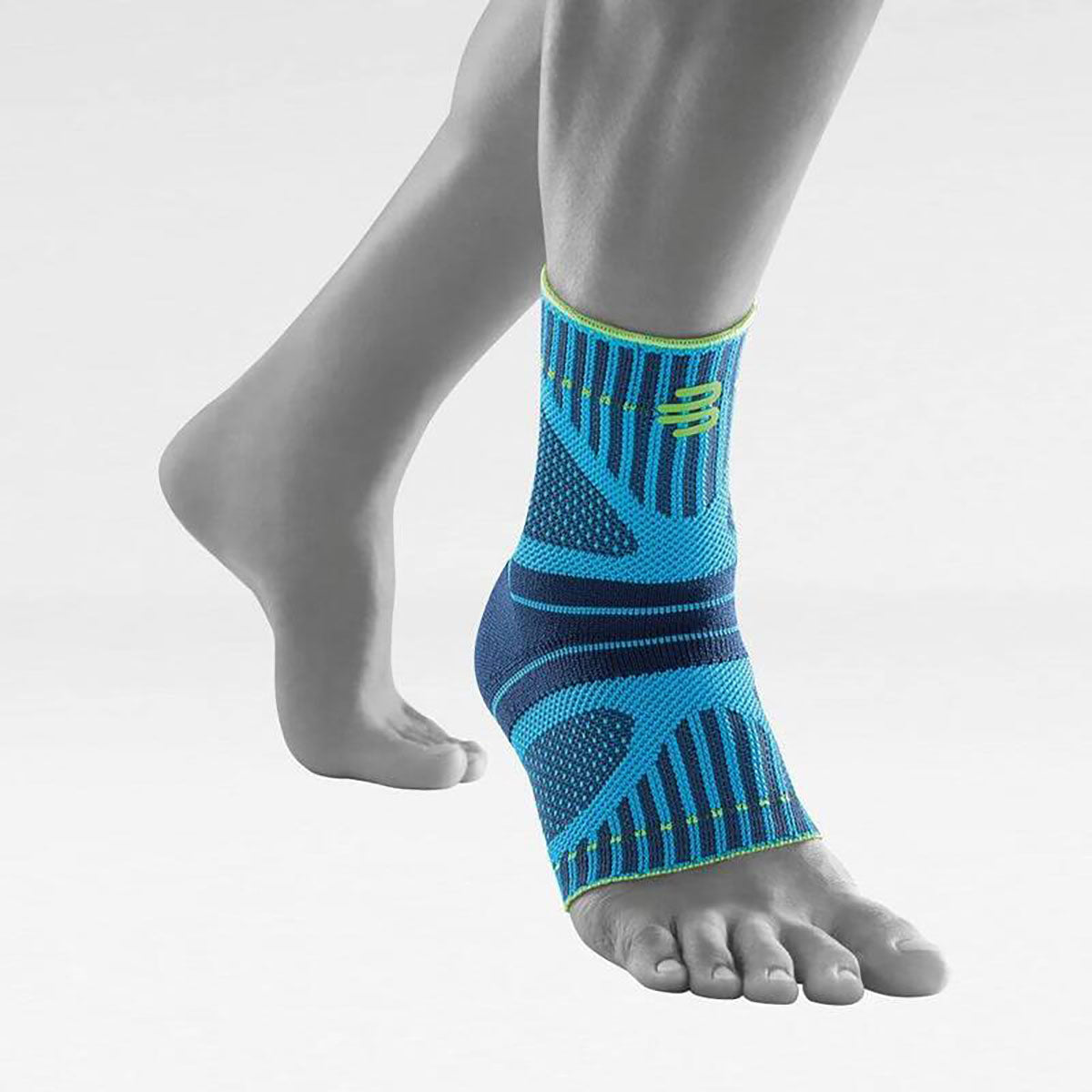 Bauerfeind Ankle Support Dynamic — Black — Size Large — Side View