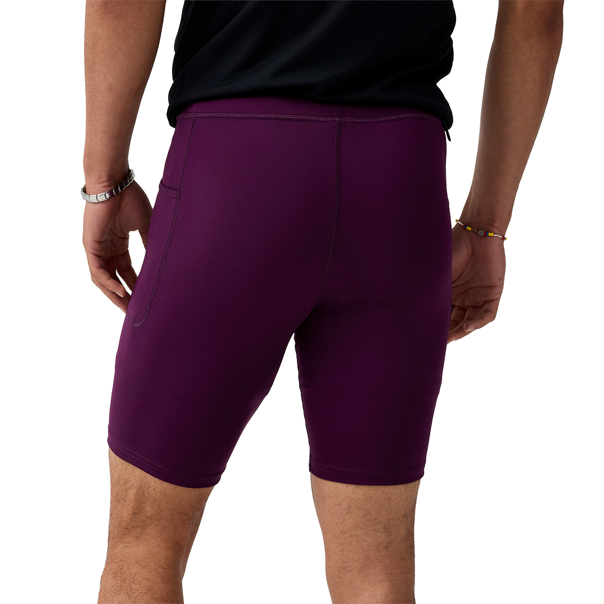 Brooks Source 9" Short — Black — Size Small — Alternate View 16