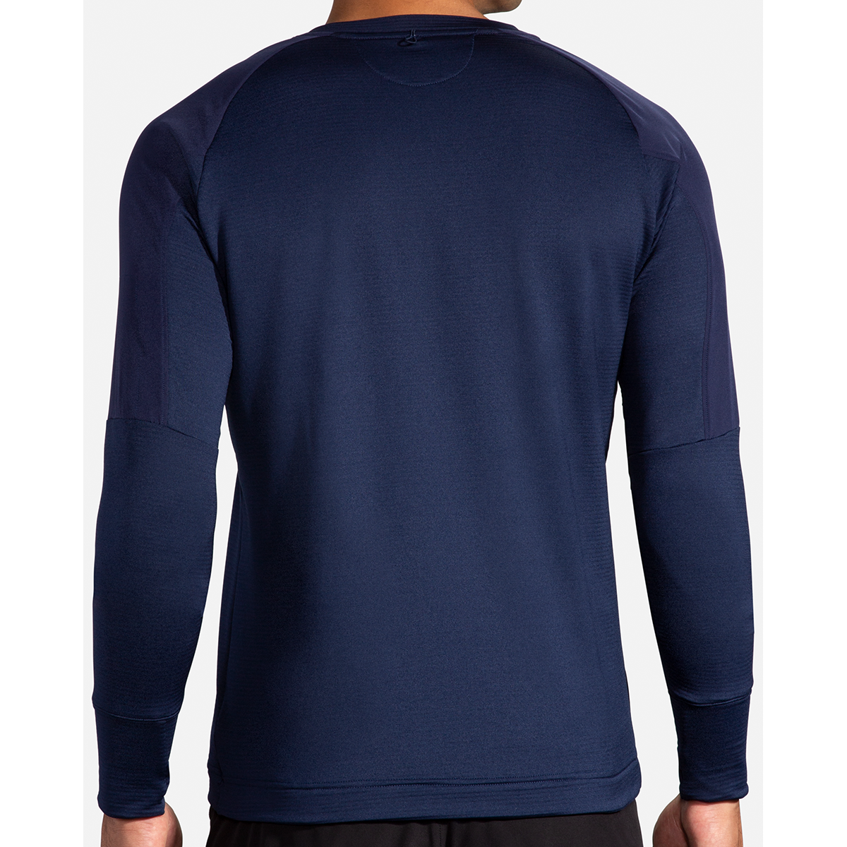 Brooks Notch Thermal Longsleeve — Dark Oyster — Size Small — Back View