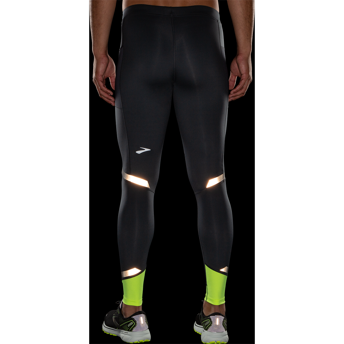 Brooks Run Visible Tight — Asphalt - Nightlife — Size Small — Alternate View 7