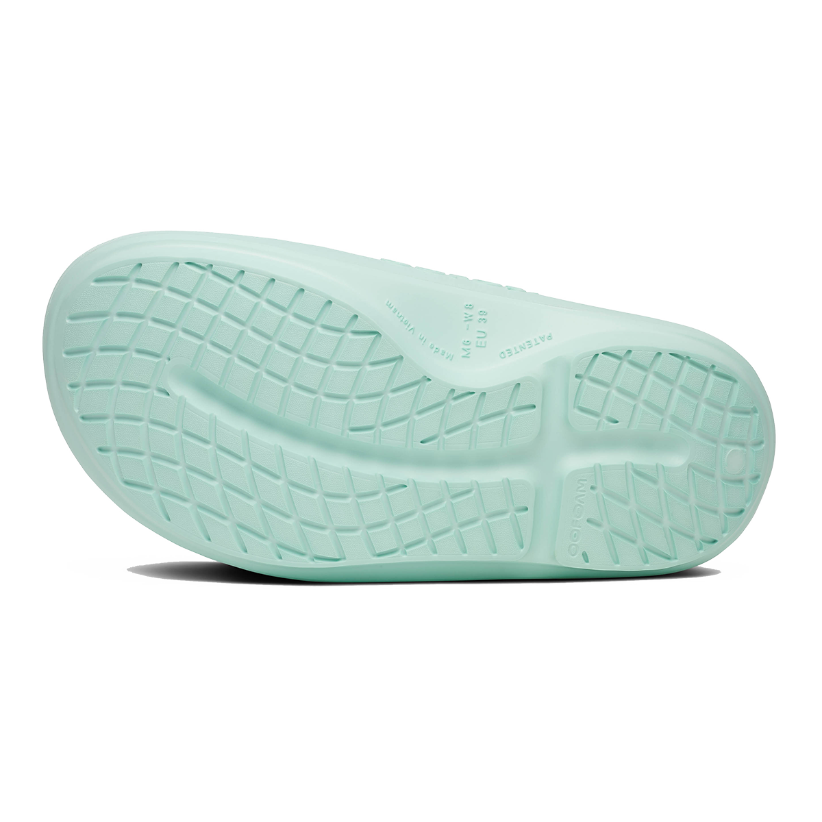 Oofos OOahh+ Slide — Black — Size D — Width 3 M / 5 W — Alternate View 12