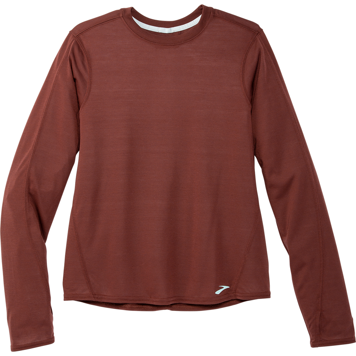 Brooks Distance Longsleeve — Heather Magenta — Size Small — Alternate View 7
