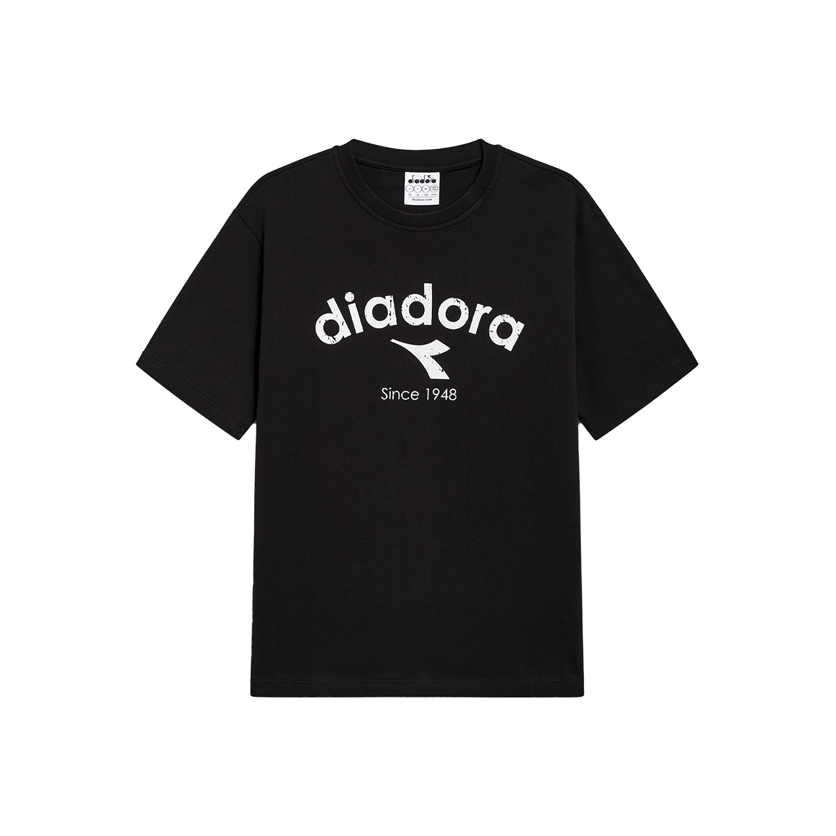 Diadora T-Shirt SS Athl. Logo — White Milk — Size Large — Alternate View 19