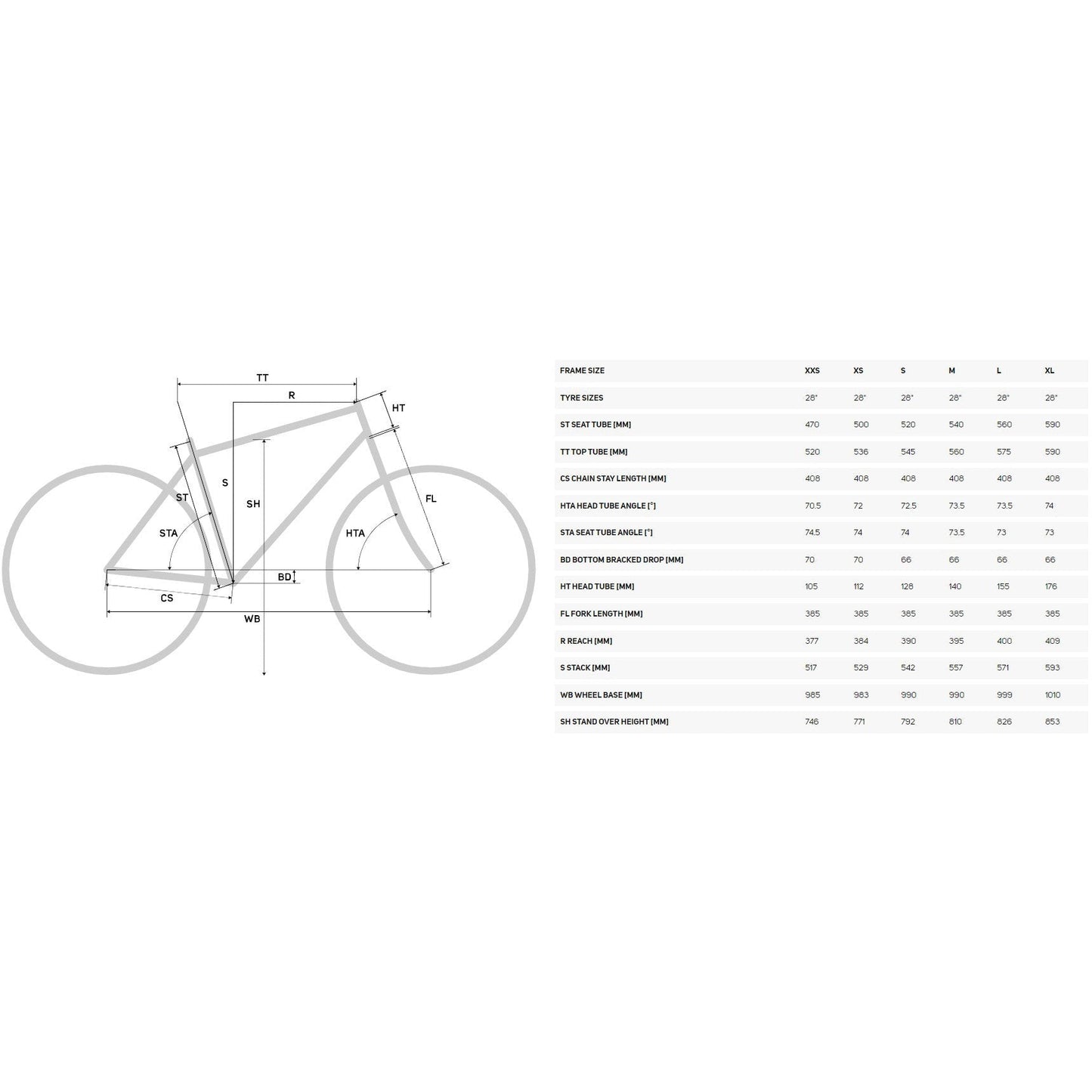 Merida Reacto 8000 Carbon Road Bike 2025 - Gunmetal Grey