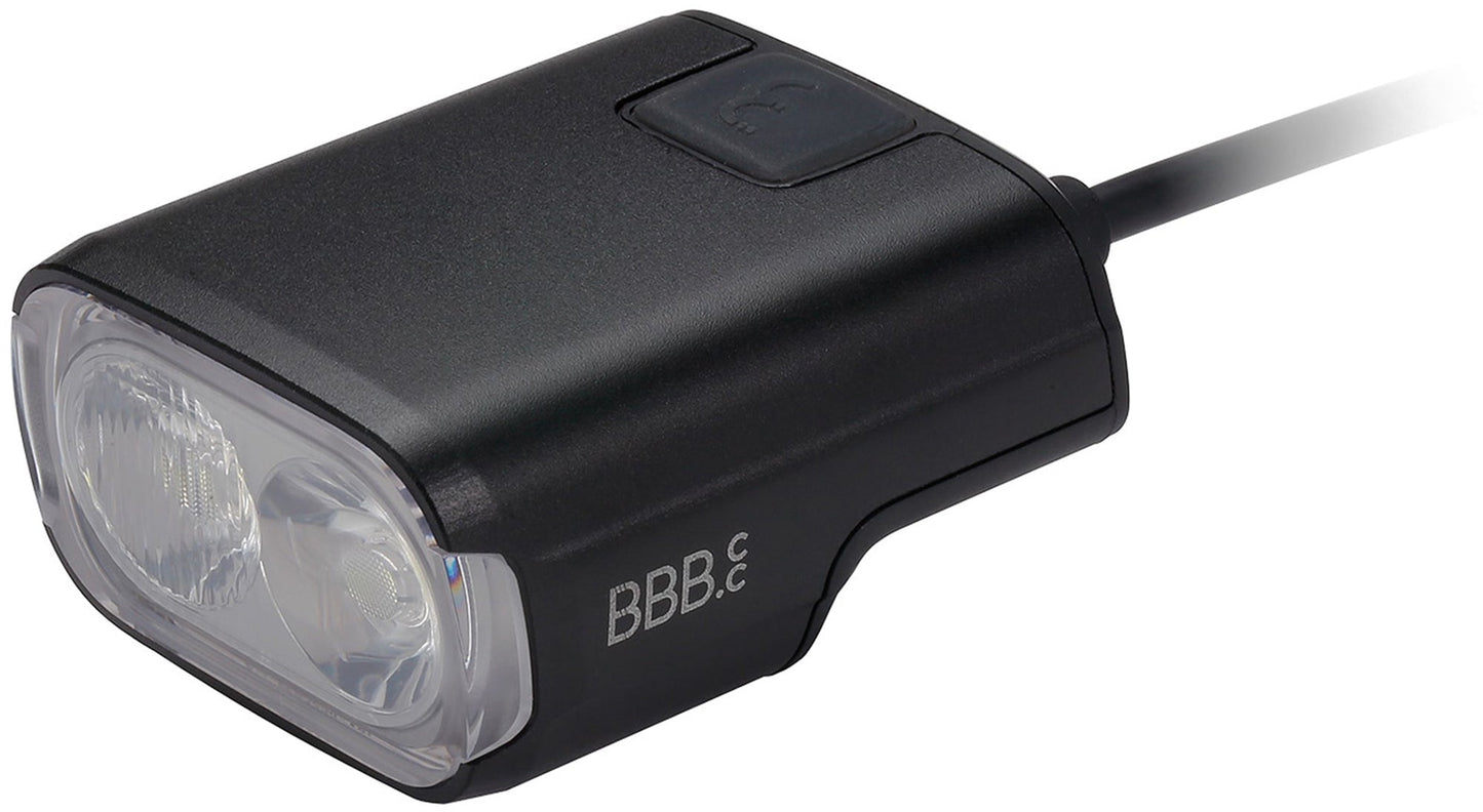BBB E-Strike Pro 2000 LED Front Bike Light - Black