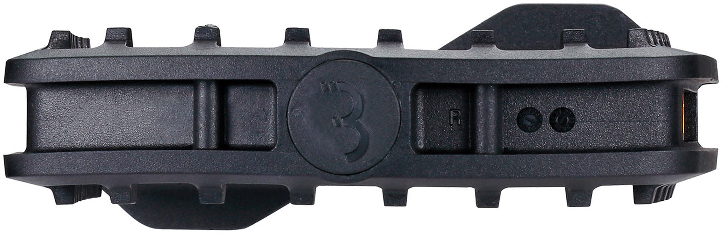 BBB ErgoBase Trekking Cycling Pedals - Black