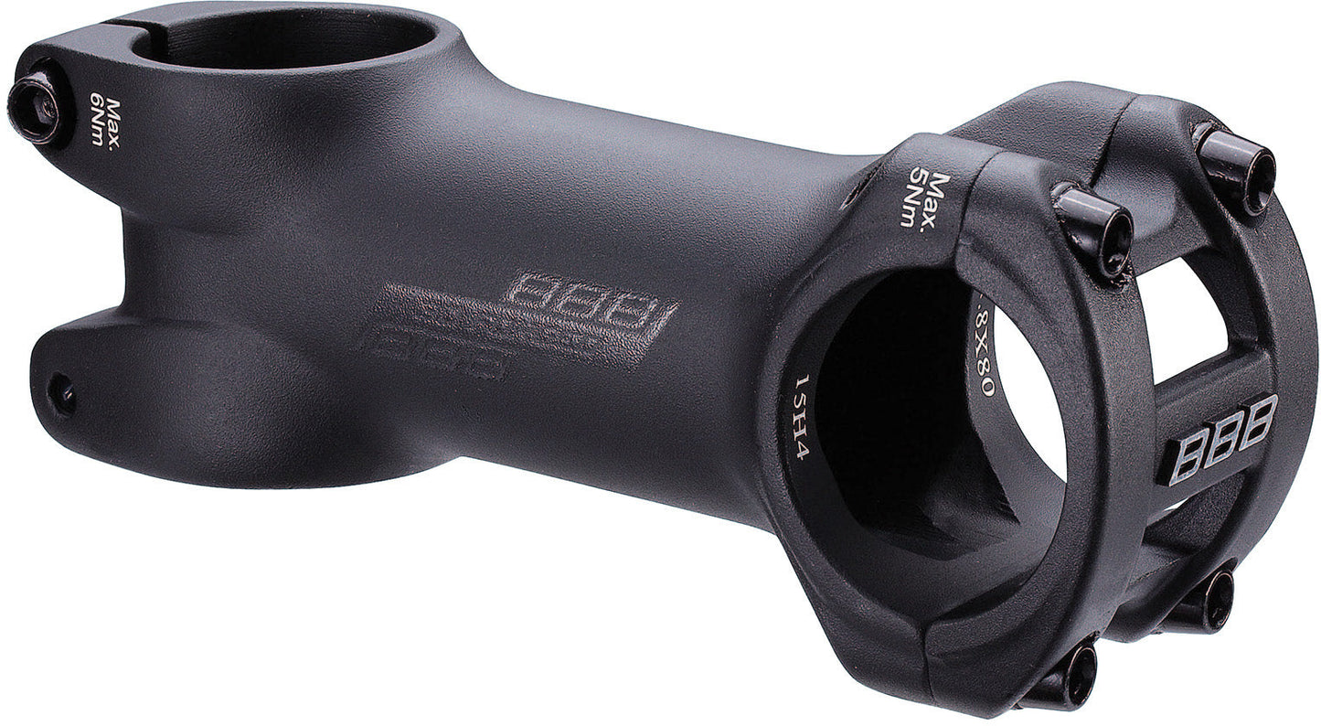 BBB RoadForce II Stem 6° x 31.8mm Road Bike Stem - Black