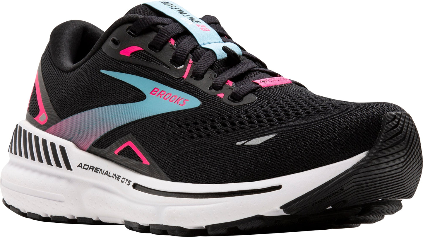 Brooks Adrenaline GTS 23 GORE-TEX Womens Running Shoes - Black