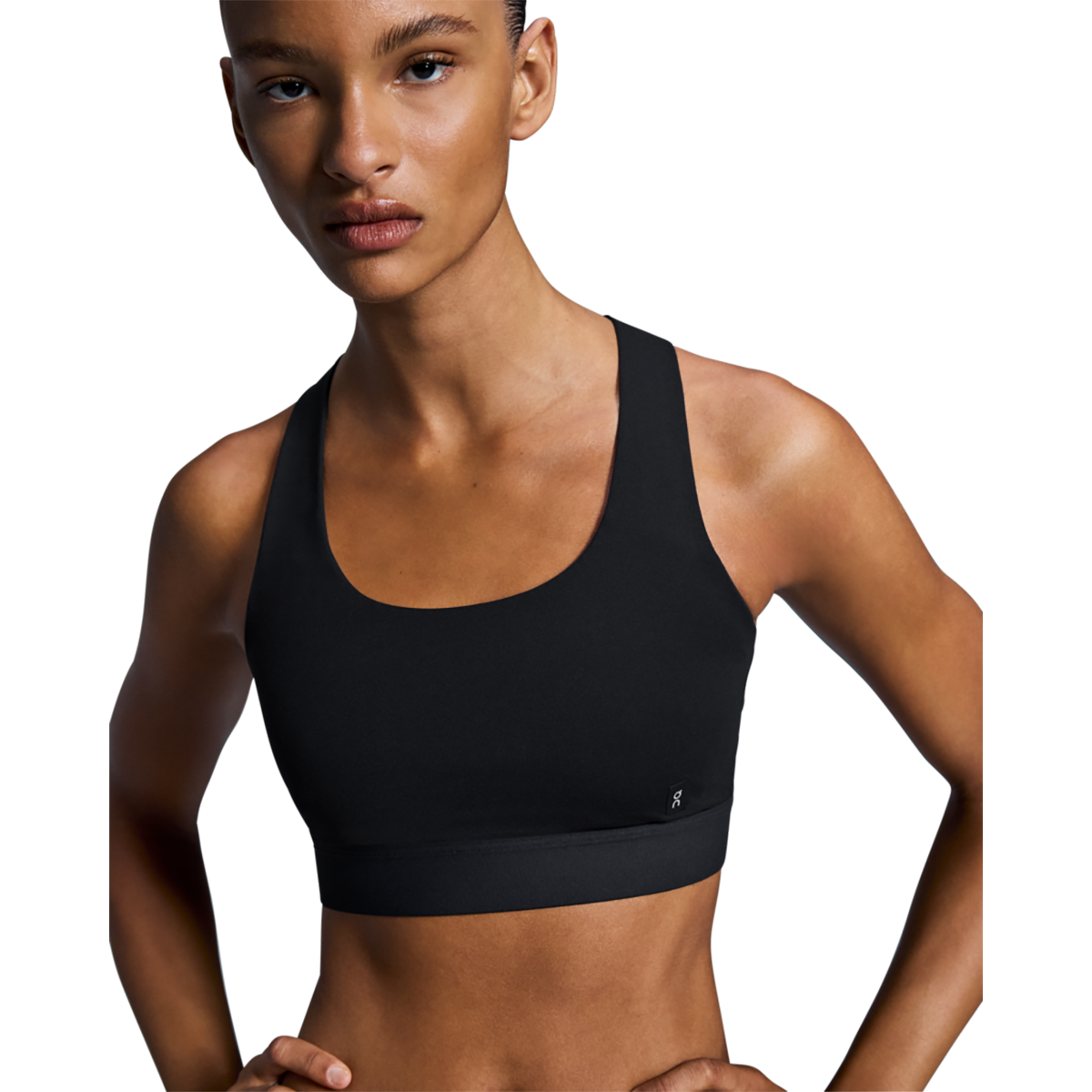 ON Core Bra — Black — Size XSmall — Top View