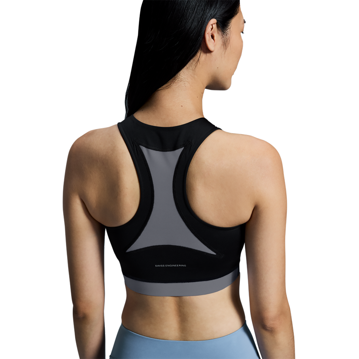 ON Train 2-in-1 Crop — Black — Size XSmall — Detail View