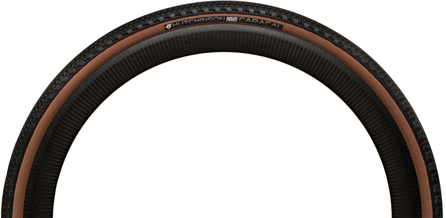 Hutchinson Caracal Tubeless Ready Gravel Tyre - Tan