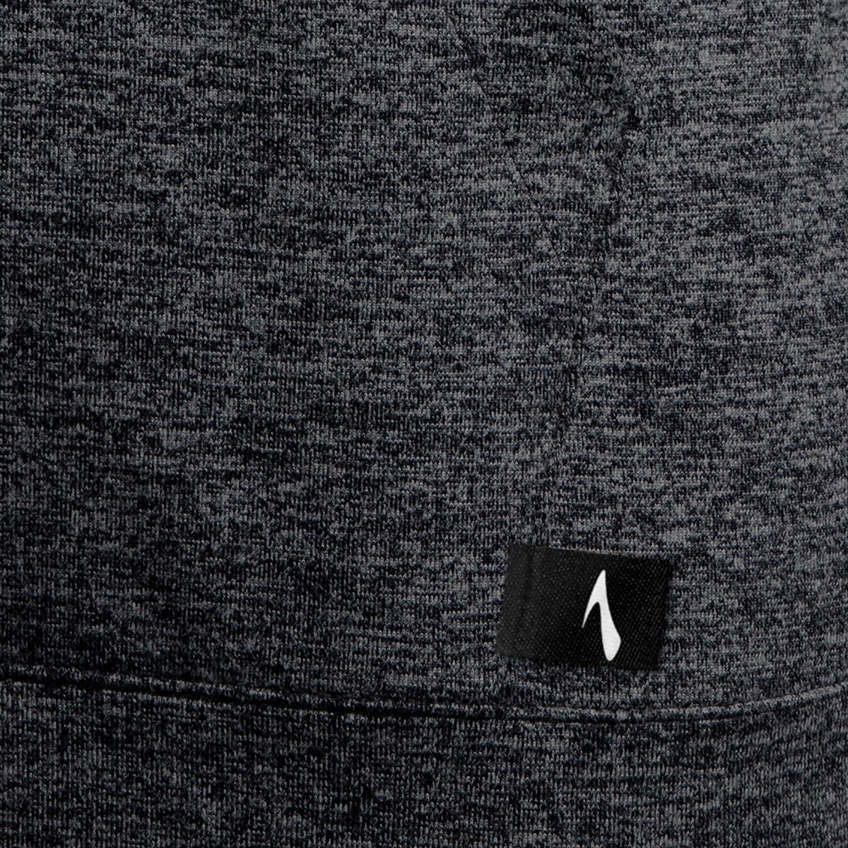 Brooks Luxe Hoodie — Heather Black — Size Small — Alternate View 7