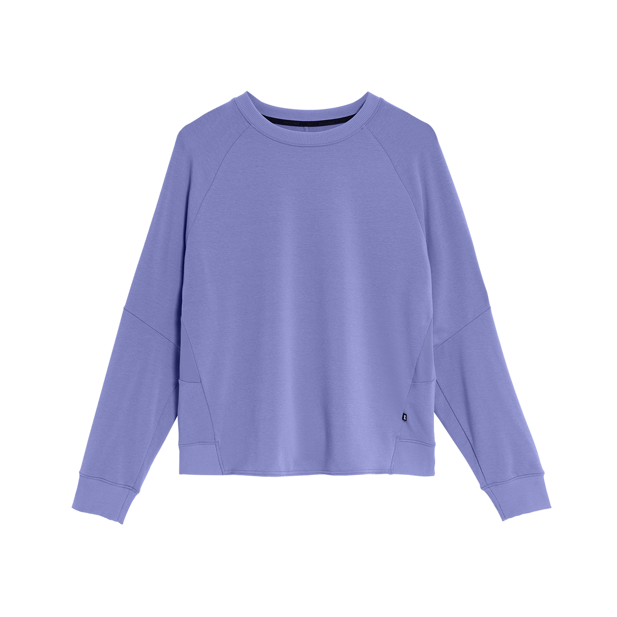 On Movement Crew — Blueberry — Size XSmall — Front View