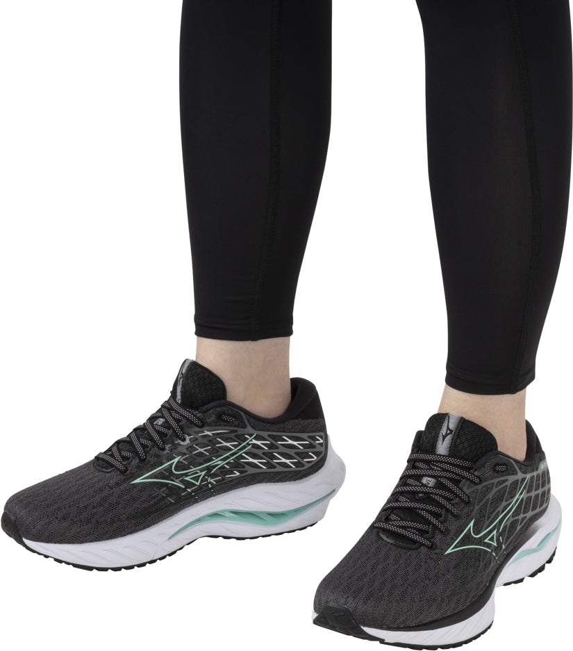 Mizuno Wave Inspire 20 Womens Running Shoes - Grey