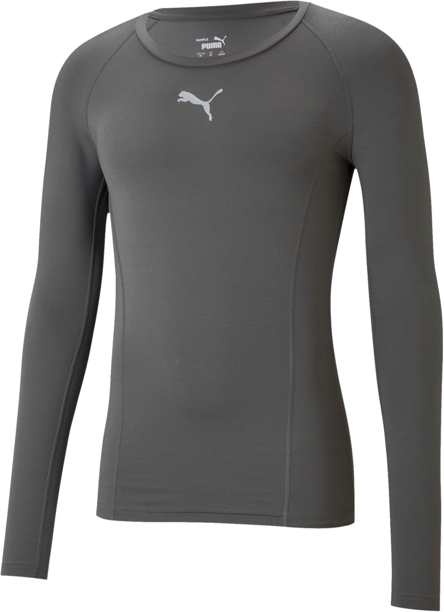 Puma Liga Baselayer Long Sleeve Mens Training Top - Grey