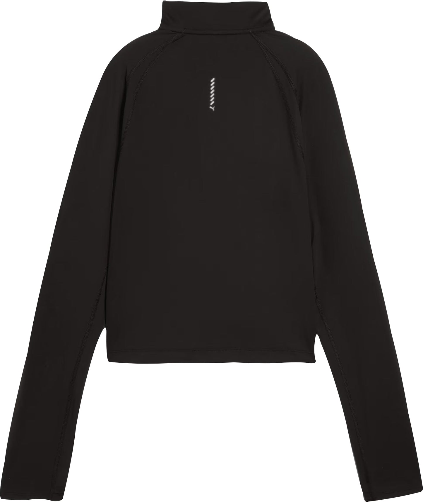Puma Run Cloudspun Half Zip Long Sleeve Womens Running Top - Black