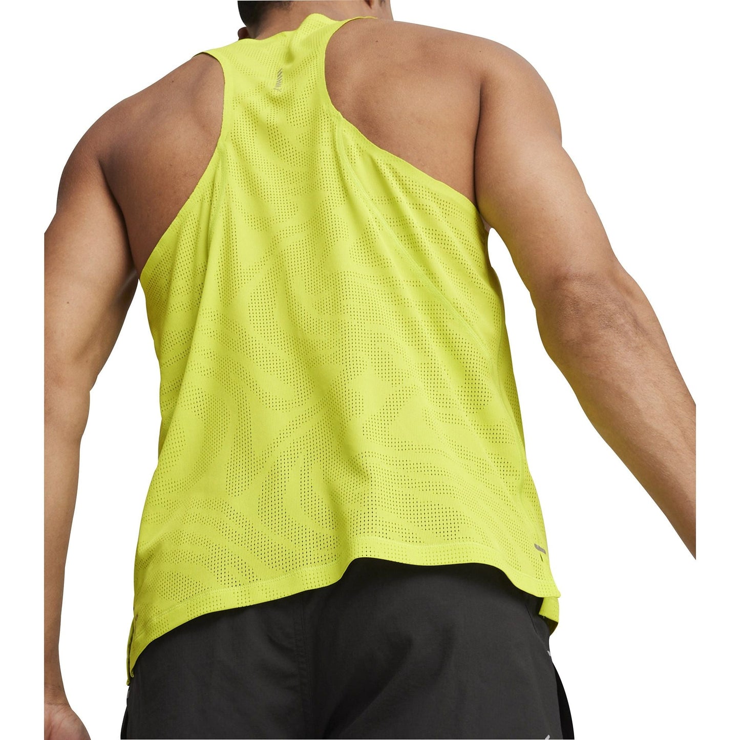 Puma Run Ultraspun Mens Running Vest - Green