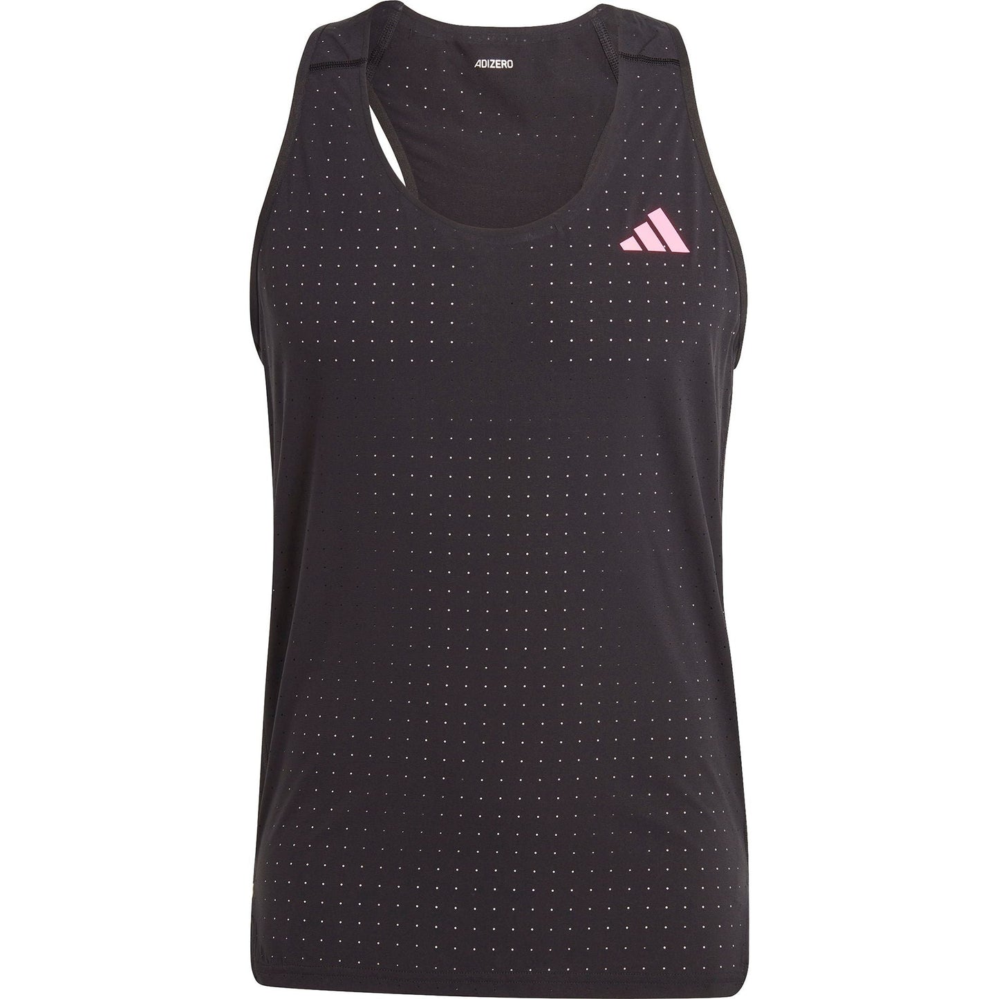 adidas Adizero Mens Running Vest - Black