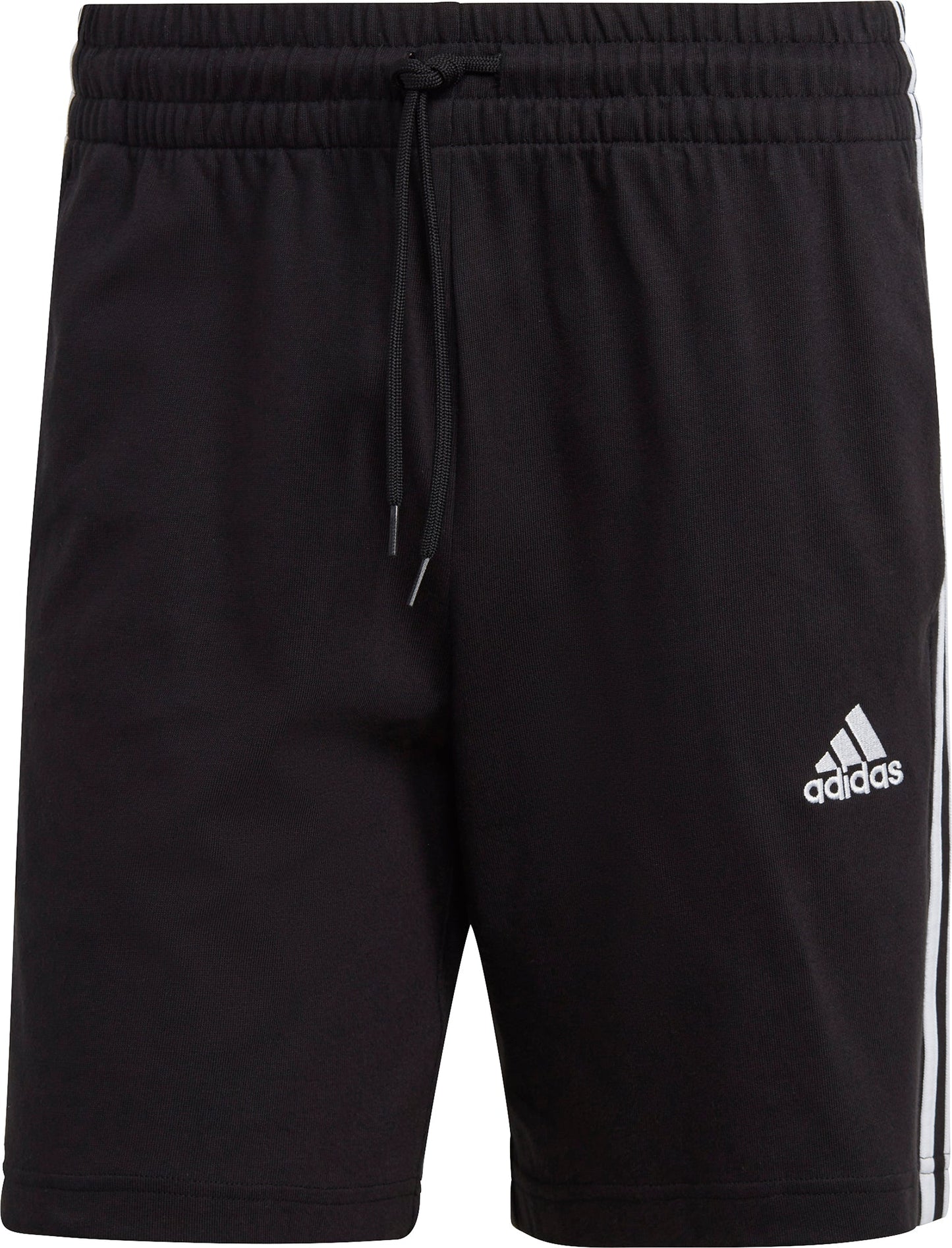 adidas Essentials 3 Stripes 7 Inch Mens Shorts - Black