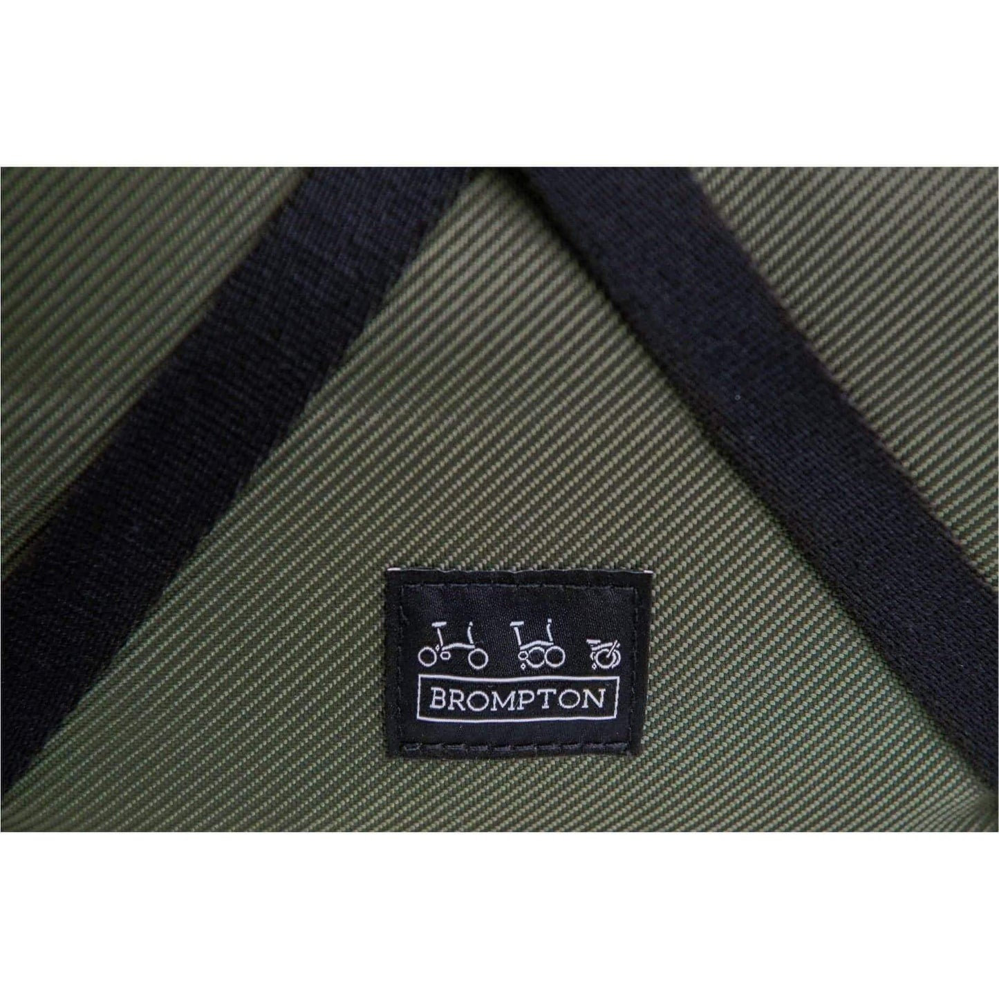 Brompton Borough Medium Roll Top Cycling Bag - Green