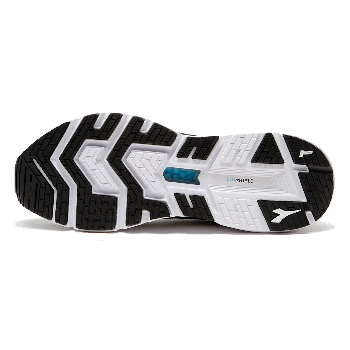 Diadora Mythos Blushield Volo 2 HIP — Black - Black — Size B — Width 10 — Back View