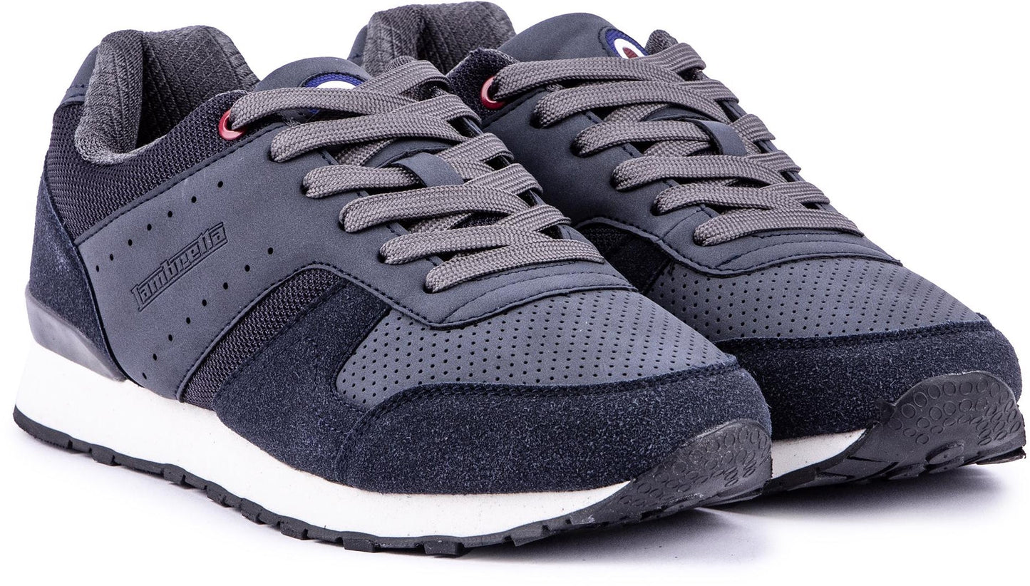 Lambretta Echo 2 Mens Trainers - Navy