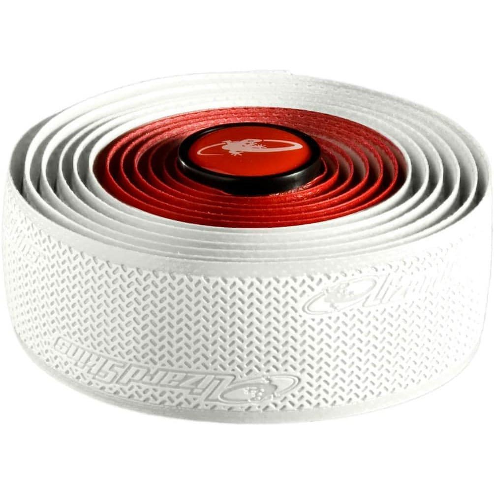 Lizard Skins DSP 2.5mm Dual Grip Handlebar Tape - White/Red