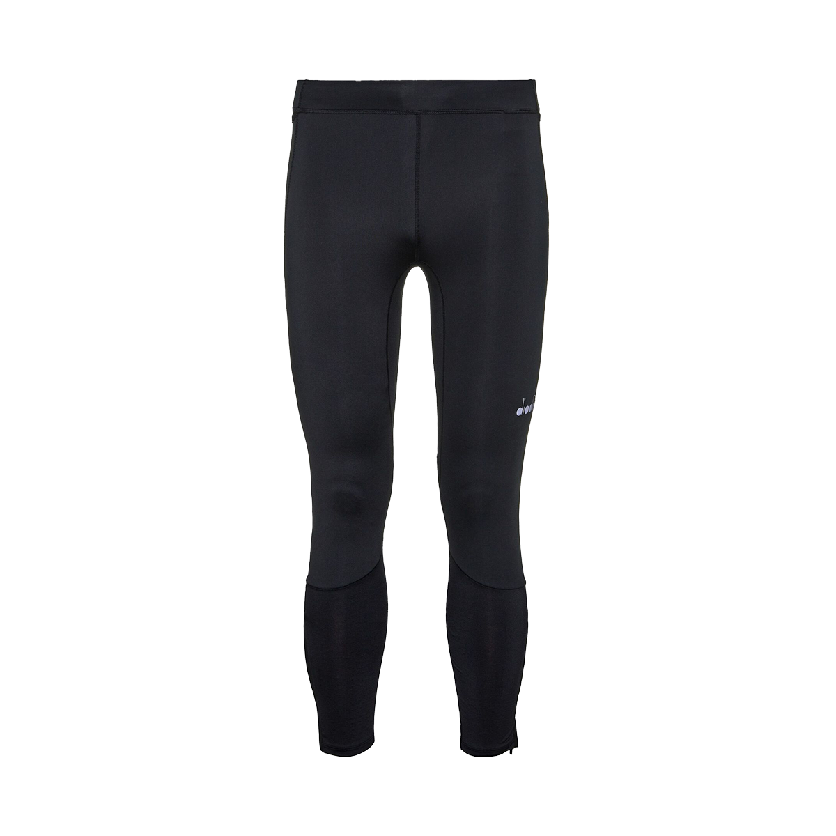 Diadora Run Winter Protection Tight — Black — Size Medium — Back View