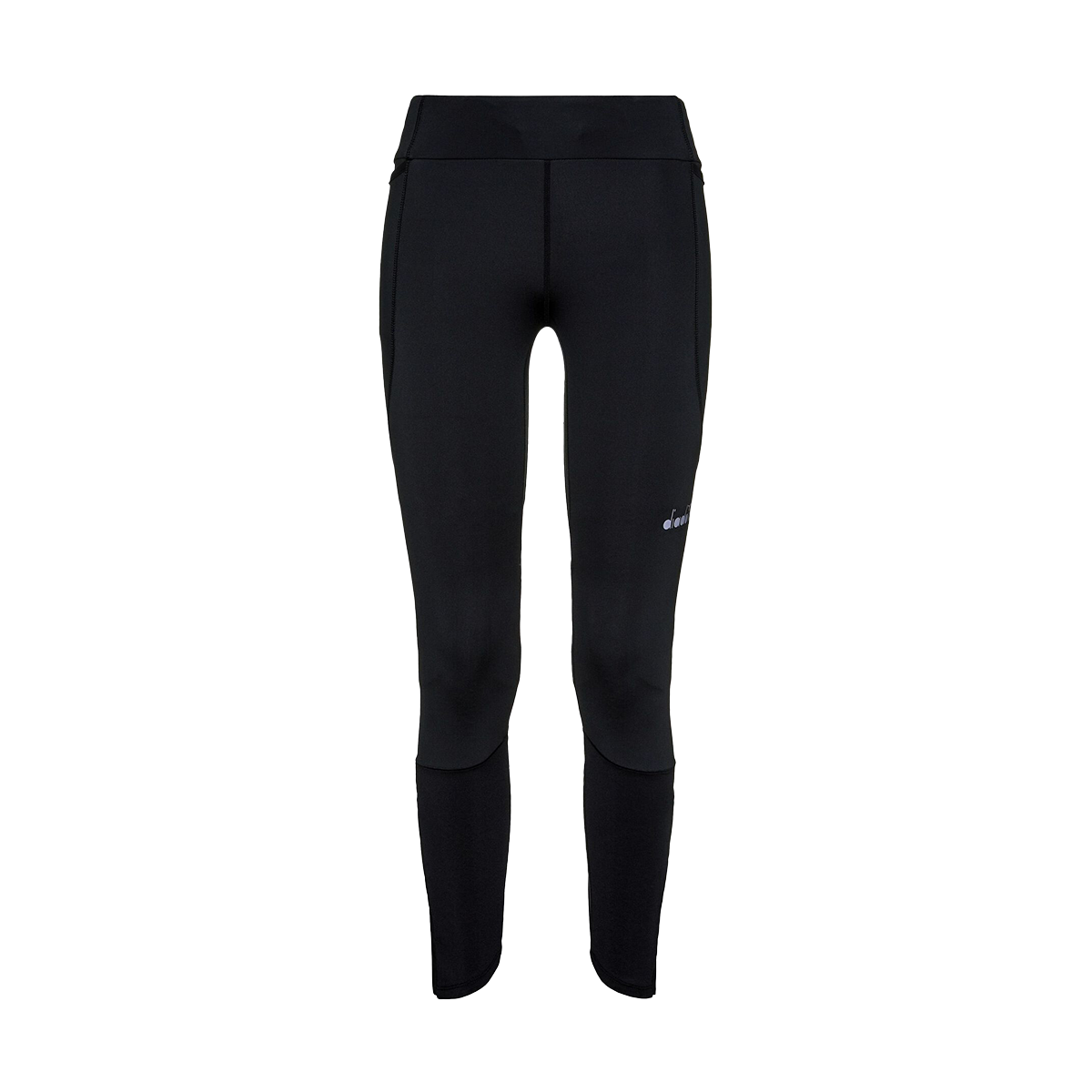 Diadora Run Winter Protection Tight — Black — Size XSmall — Top View