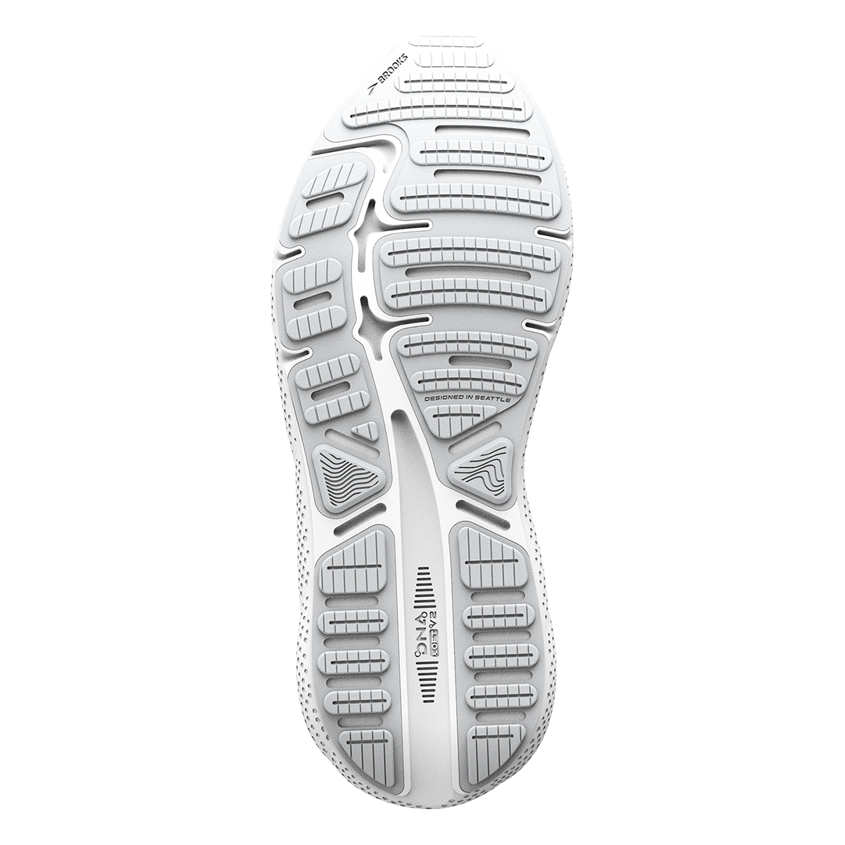 Brooks Ghost Max — Black - Black - Ebony — Size 2E — Width 7.5 — Alternate View 32