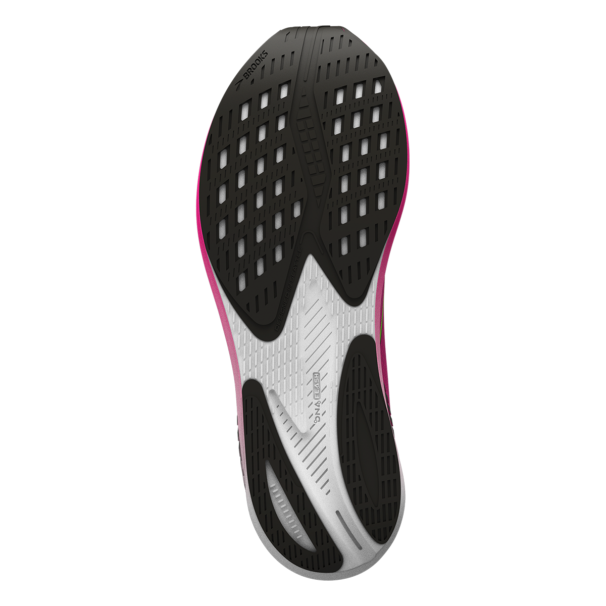 Brooks Hyperion GTS — Gunmetal - Black - White — Size B — Width 5 — Alternate View 8