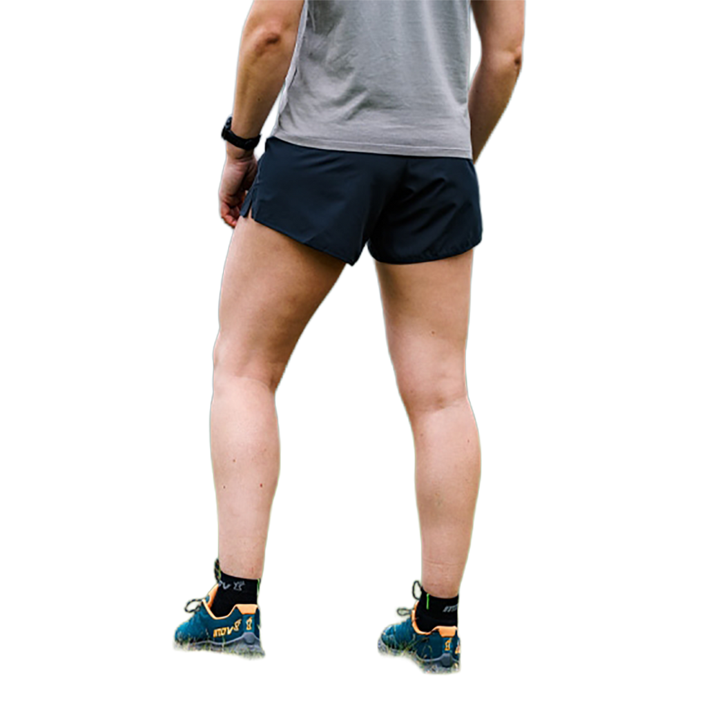 Inov8 Train Lite 5" Short — Black — Size 6 — Side View