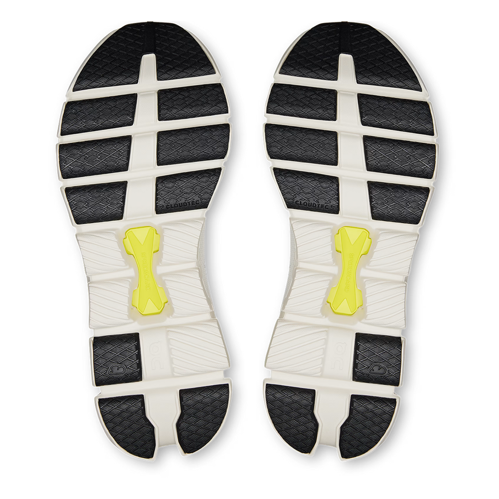 ON Cloud X V4 — Black - Eclipse — Size D — Width 10 — Top View