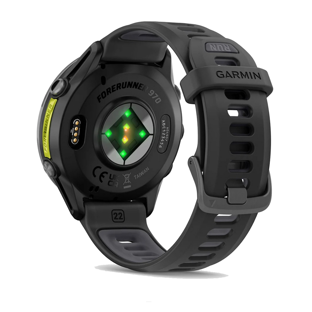 Garmin Forerunner 970 — Carbon Gray - Translucent Whitestone — Alternate View 7