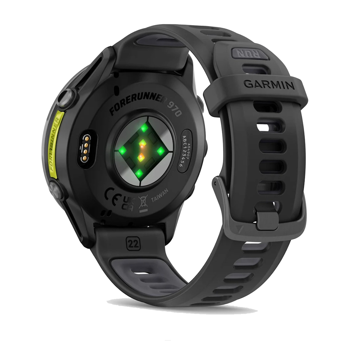 Garmin Forerunner 970 — Carbon Gray - Translucent Whitestone — Alternate View 7