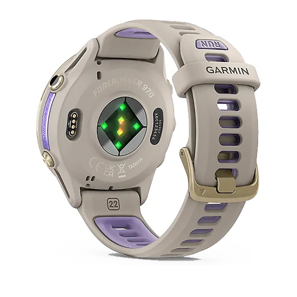 Garmin Forerunner 970 — Carbon Gray - Translucent Whitestone — Alternate View 15