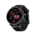 Garmin Forerunner 570 — Slate Gray - Translucent Black — Size 47 mm — Front View