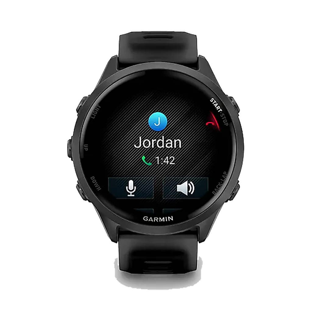 Garmin Forerunner 570 — Slate Gray - Translucent Black — Size 47 mm — Detail View