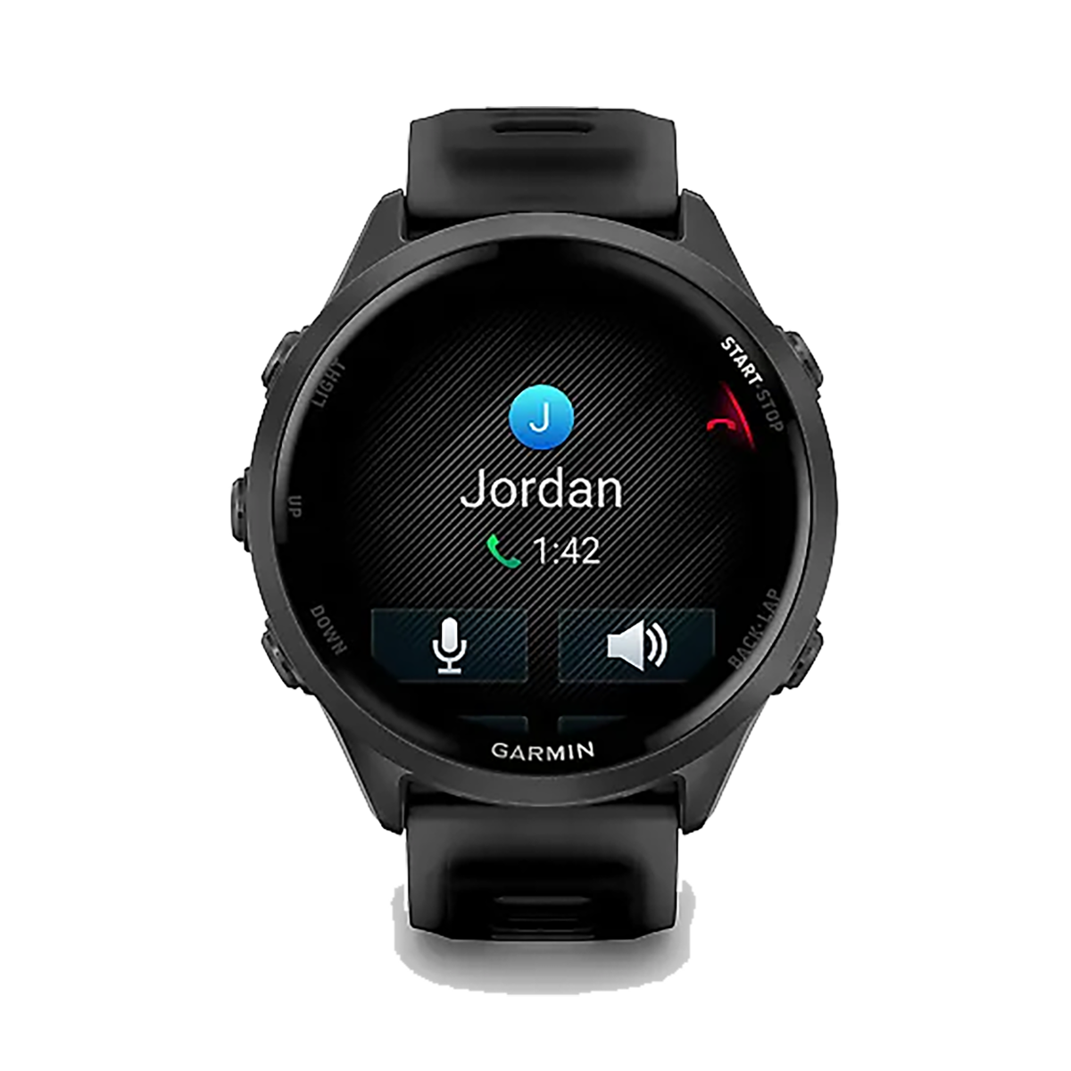 Garmin Forerunner 570 — Slate Gray - Translucent Black — Size 47 mm — Detail View
