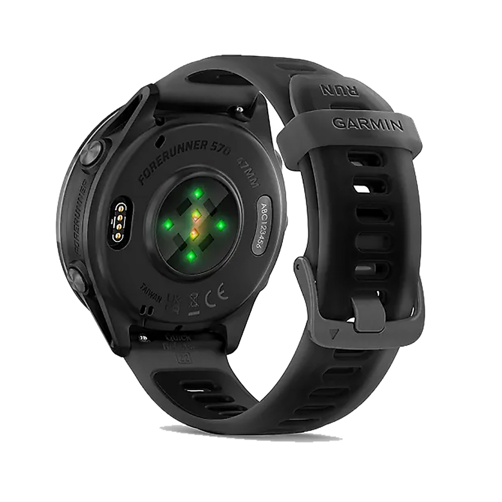 Garmin Forerunner 570 — Slate Gray - Translucent Black — Size 47 mm — Alternate View 7