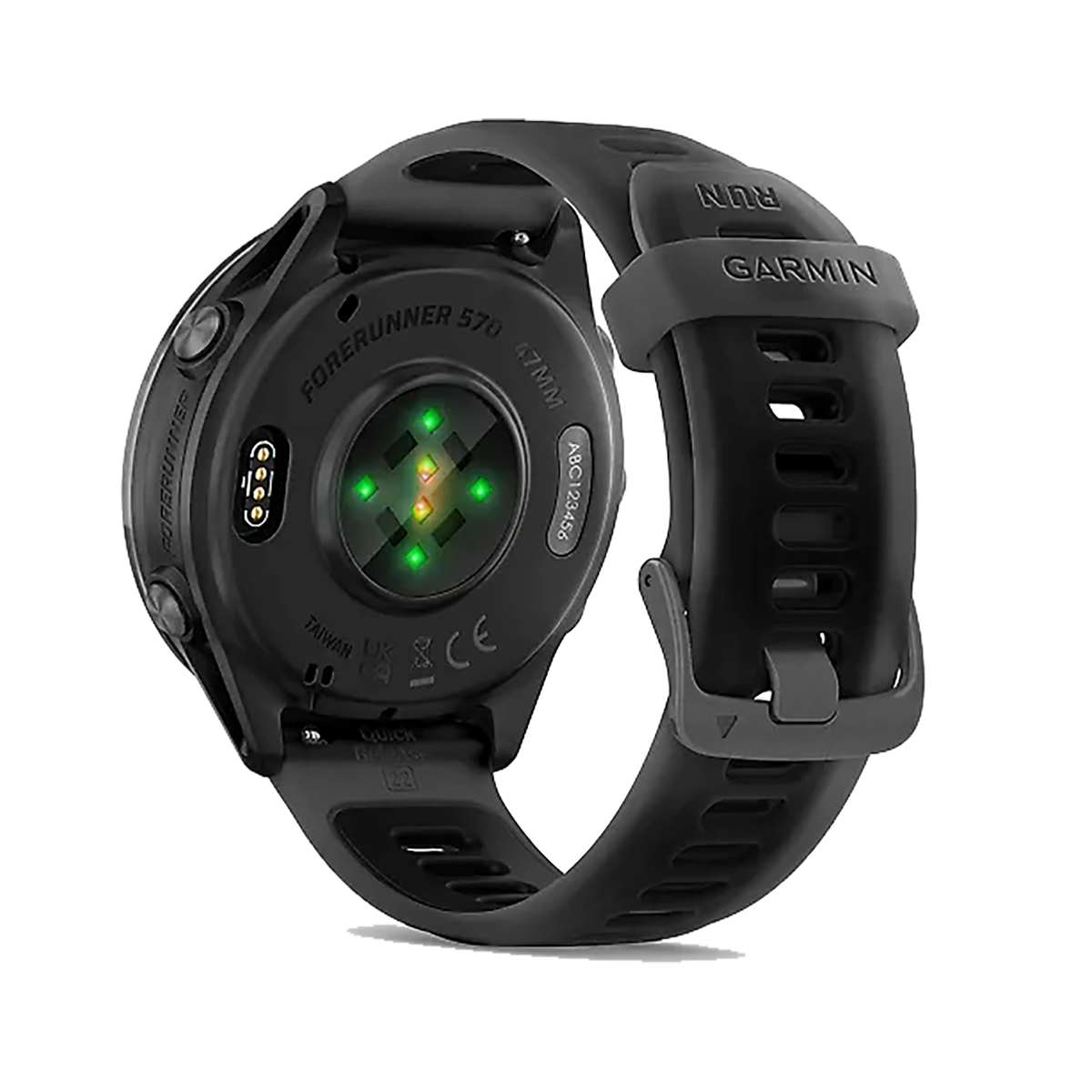Garmin Forerunner 570 — Slate Gray - Translucent Black — Size 47 mm — Alternate View 7