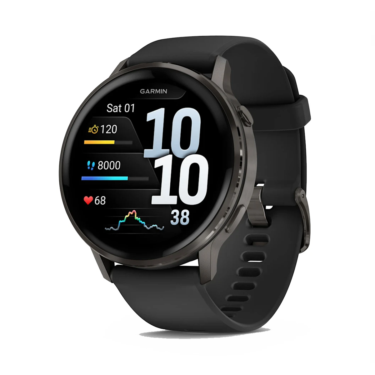 Garmin Venu 4 — Lunar Gold with Bone — Size 41 mm — Alternate View 22