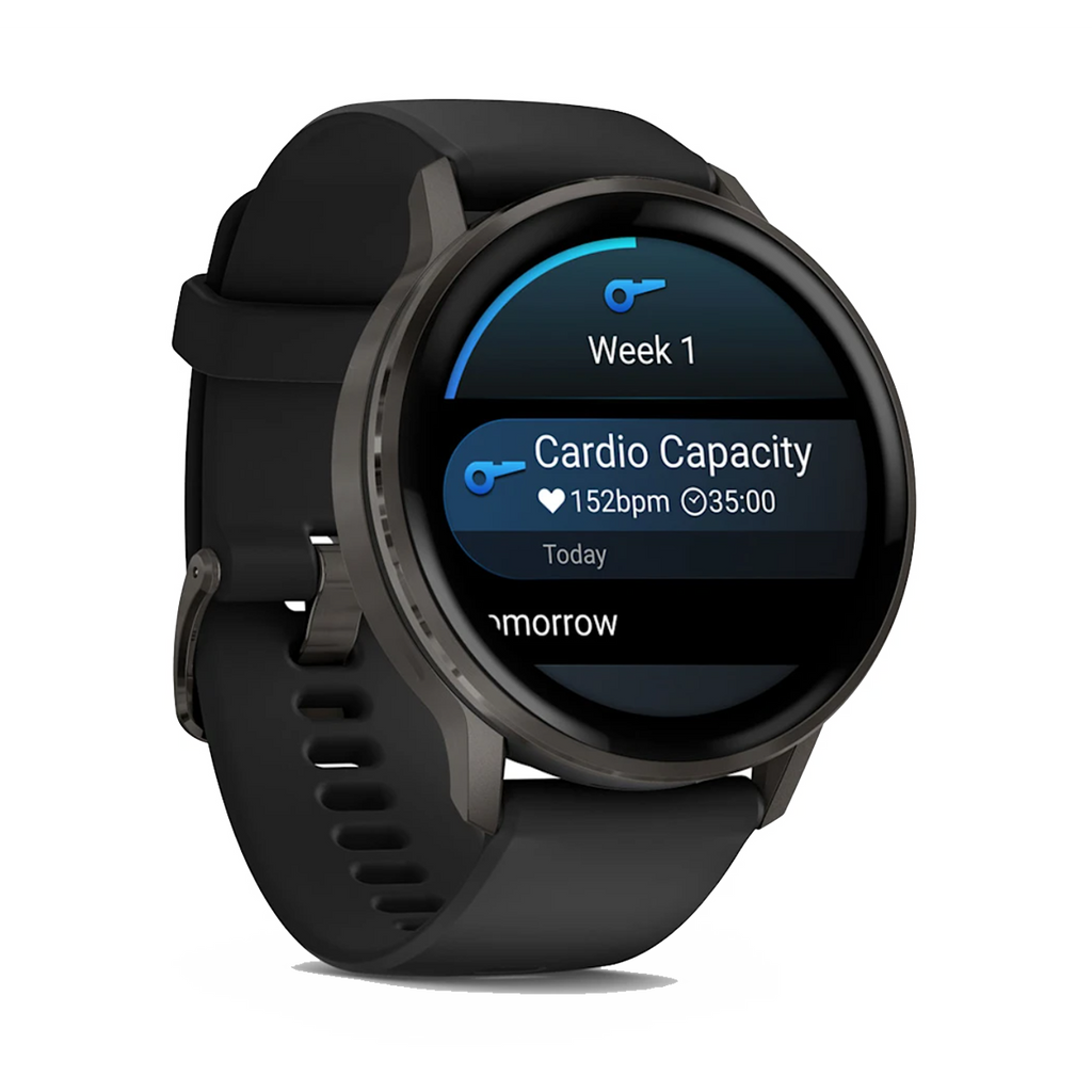 Garmin Venu 4 — Lunar Gold with Bone — Size 41 mm — Alternate View 24
