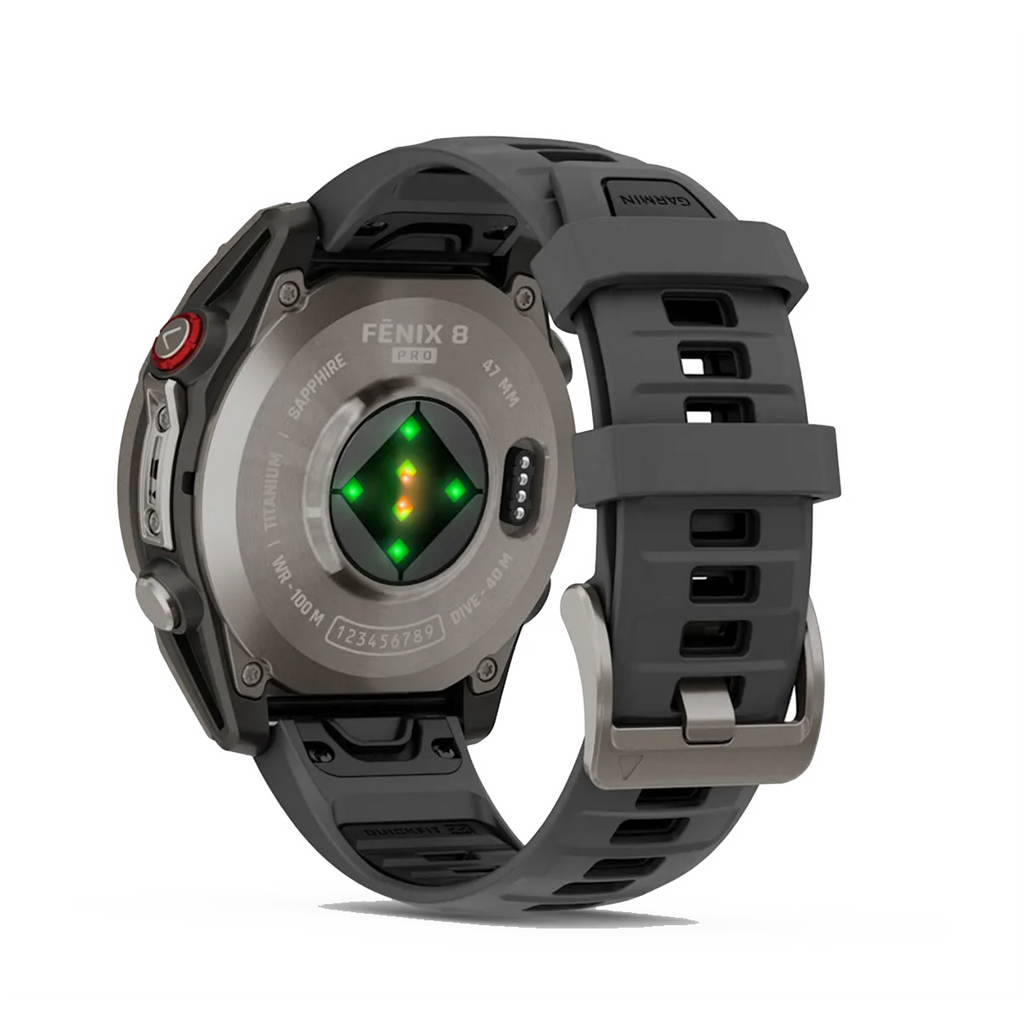 Garmin Fenix 8 Pro Amoled — Carbon — Size 47 mm — Alternate View 10