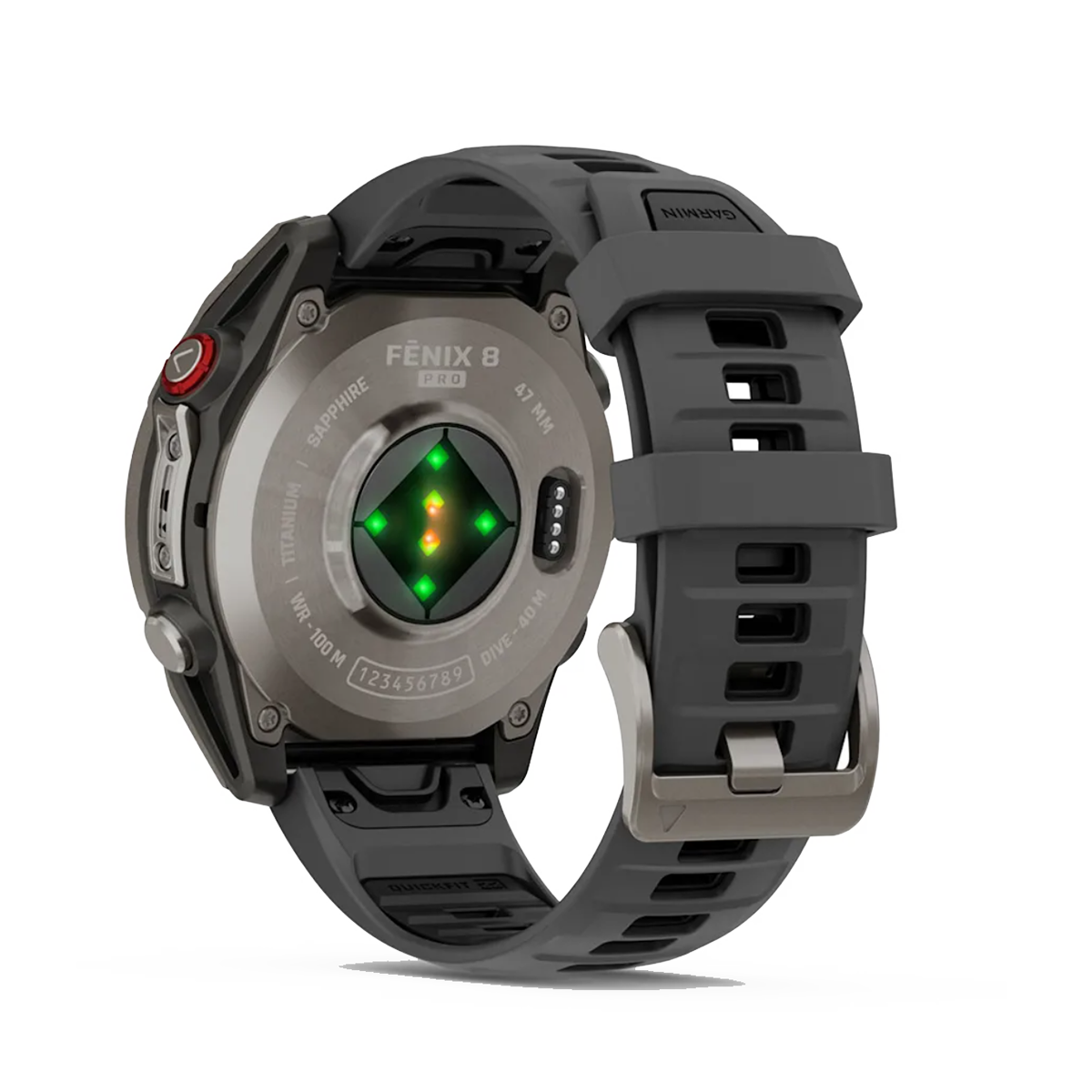 Garmin Fenix 8 Pro Amoled — Carbon — Size 47 mm — Alternate View 10